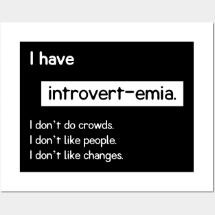 introversion definition Posters and Art